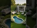 This Backyard Feels So Peaceful 😌🌿 #backyard #small #relaxing