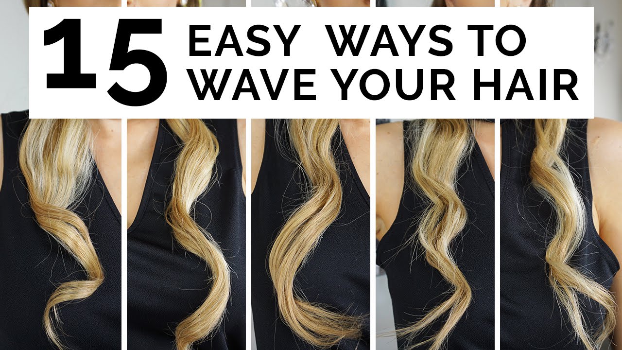 Easy 15. Волны на волосах просто. Wave your hair. Way to Waves. Wave your hair with your hand.
