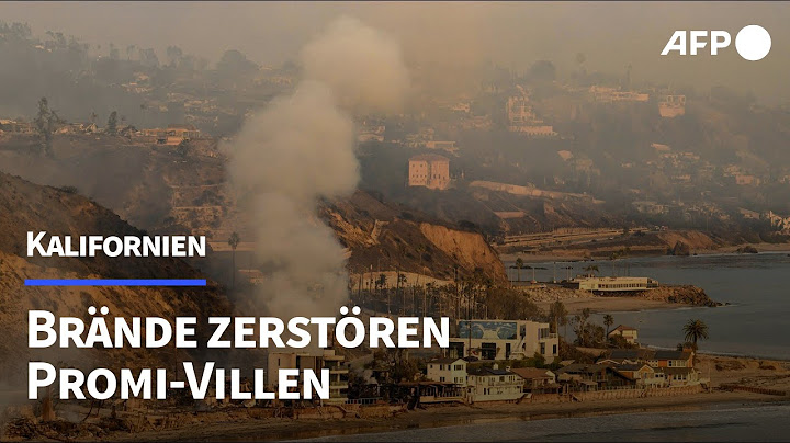 Kalifornien: Brände zerstören Promi-Villen | AFP