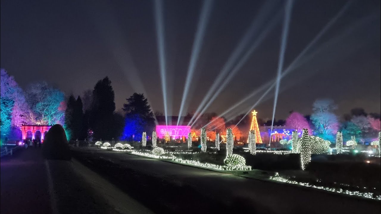 Trentham Gardens Christmas Lights 🎄 2022 YouTube