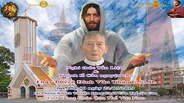 CSsR: 15h 00 Nghi thức tẩn liệm và Thánh lễ cầu nguyện cho Thầy Phêrô Đinh Văn Thảo CSsR