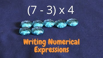 Writing Expressions with Operations: 5th Grade Algebraic Thinking with Parentheses