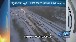 Jen Lewis On Traffic During Rush Hour Snowfall