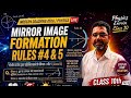 Mirror image formation rule 4 & 5