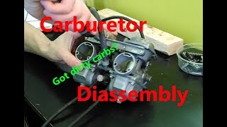 Carburetor Diassembly - Mikuni BS 34 Suzuki GS Teardown I How to by Nick's Carpentry TV 8,908 views 6 years ago 30 minutes