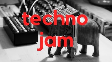 Behringer Neutron X Korg SQ-1 ~ Melodic Techno Jam #Jamuary2019 - Day 18