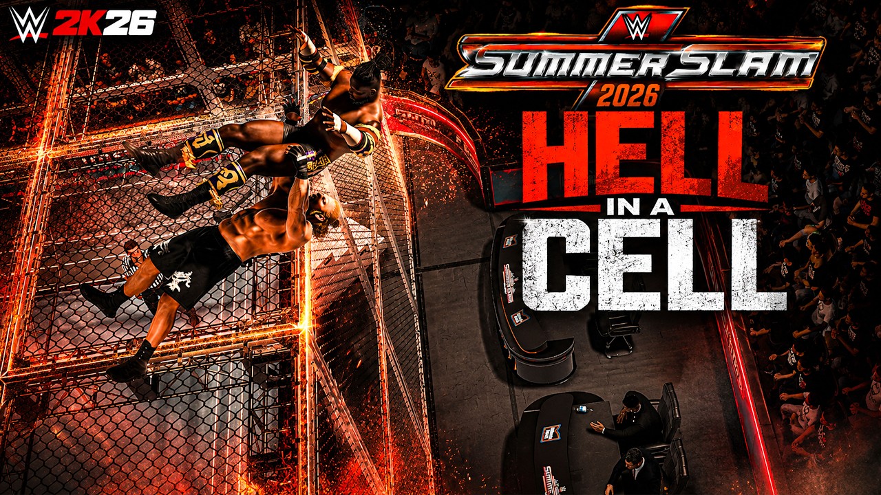 SummerSlam 2026: Brock Lesnar vs Oba Femi - Hell in a Cell | WWE 2K26