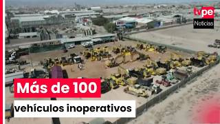 Arequipa: revelan que más de 100 vehículos del Gobierno Regional están en desuso