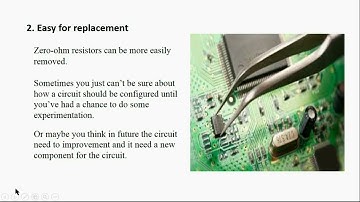 Zero Ohm Resistor - Why we use it?