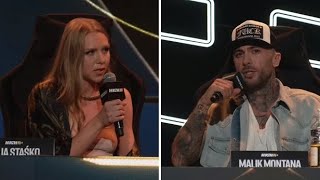 Maja Staśko vs Malik Montana KONFERENCJA (najlepsze momenty)