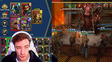 This is The Craziest Team In Raid! 4 Turtles + Androc Combo is Ridiculous! Raid Shadow Legends