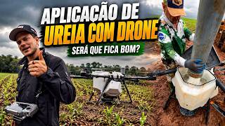 UREA APPLICATION WITH DRONE