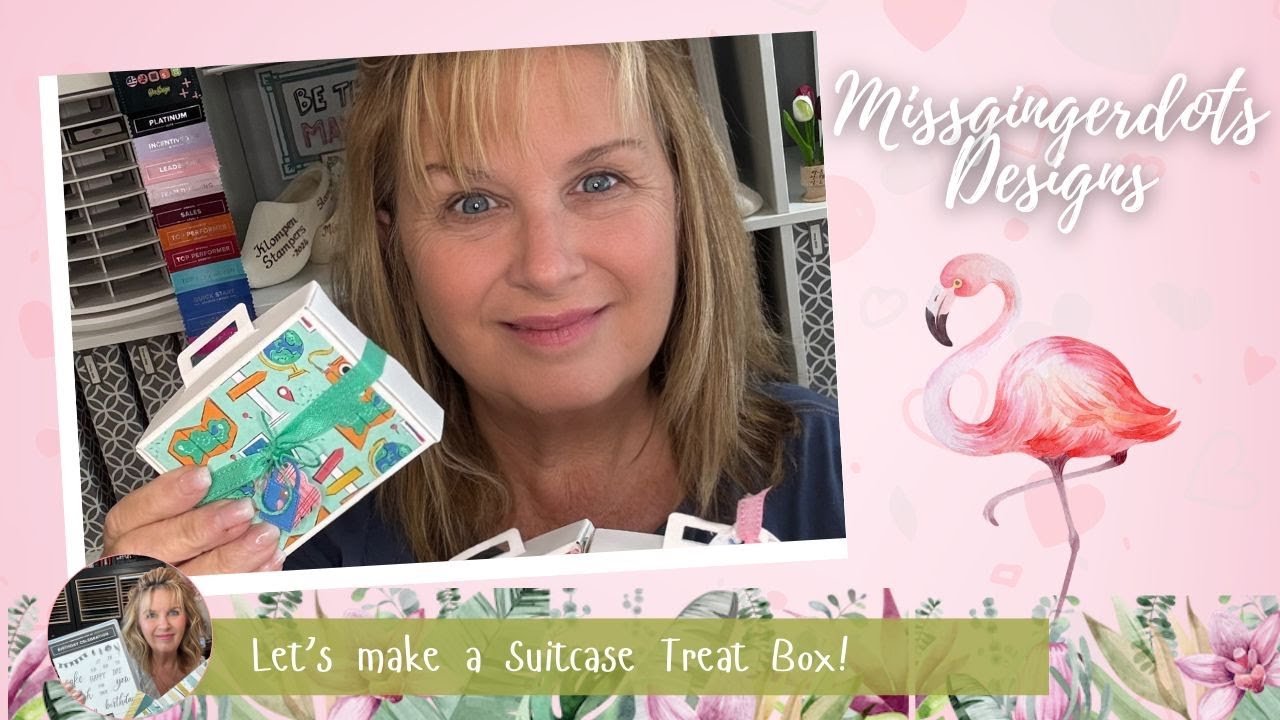 DIY SU Suitcase Treat Boxes | Stampin’ Up! On the Go Paper | Easy How-To Video