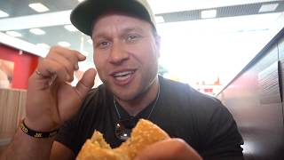 Eating McDonald's & Burger King in RUSSIA | Fast Food Taste Test