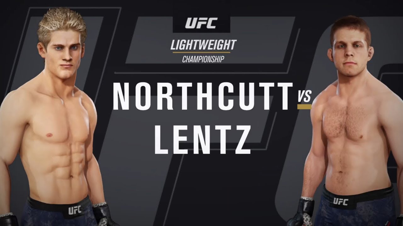 Геймплей UFC 3 Сейдж Норткатт против Ника Ленца