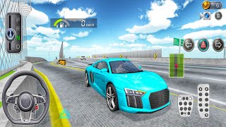 3D Driving Class Supercar Test Drive | High Speed Highway Drive screenshot 2