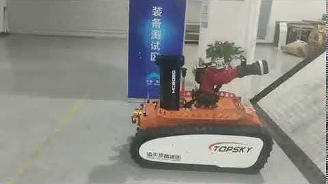 Explosion-proof fire-fighting reconnaissance robot #Firefighting Robot#Firefighting Equipment