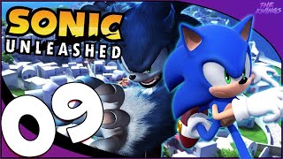 SONIC UNLEASHED Full Walkthrough Part 9 DARK Guardian (PS3)