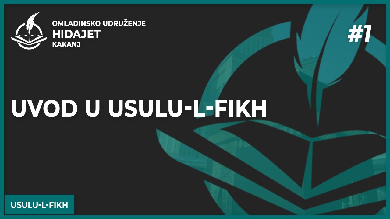1 Uvod u usulu-l-fikh - dr. Zijad Ljakić