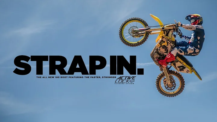 FOX MX | RICKY CARMICHAEL | ALL NEW 180 BOOT WITH ACTIVE LOCK