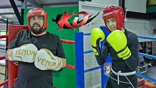 Mitică vs Aurica în ringul de box #3chestii