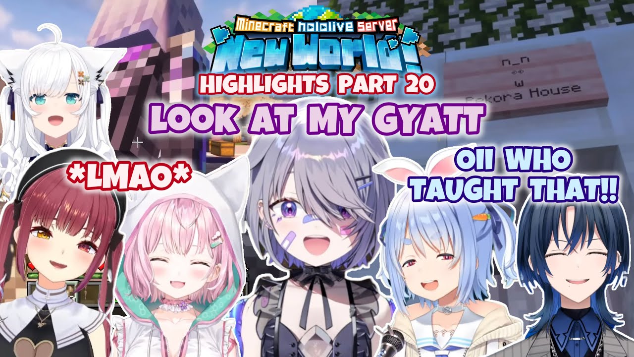 [ALL POV] The YABAI Japanese Lesson Arc With Koseki Bijou and HoloJP【 Minecraft HIGHLIGHTS Part 20 】