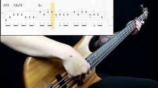 Michael Jackson - Billie Jean (Bass Cover) (Play Along Tabs In Video)