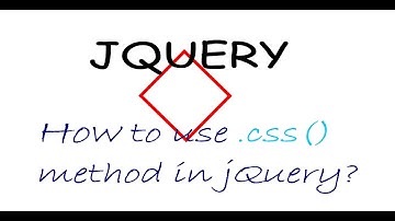 Web Development Tutorials in Hindi : css method in jQuery | jQuery | CSS | JAVA SCRIPT|Web D