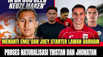 ⚽WAW kejutan 😱 Jhonatan datang jelang LAGA timnas Indonesia vs Bahrain❗ Emil debut #timnas