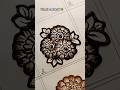 new latest flower mehndi design 🌿🌿 #mehndi #mehndidesign #henna #shorts