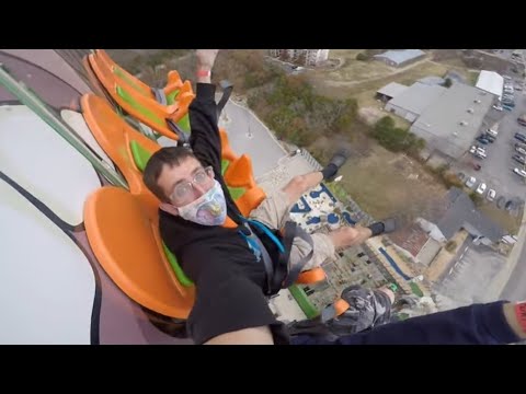 Gravity Bomb ride at Big Foot Fun Park in Branson, MO (November 9th, 2020)