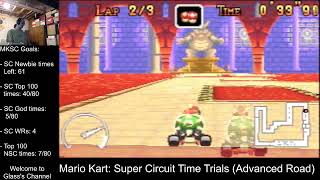 Mario Kart Super Circuit Bowsers Castle 2 Nsc 3Lap In 107.25