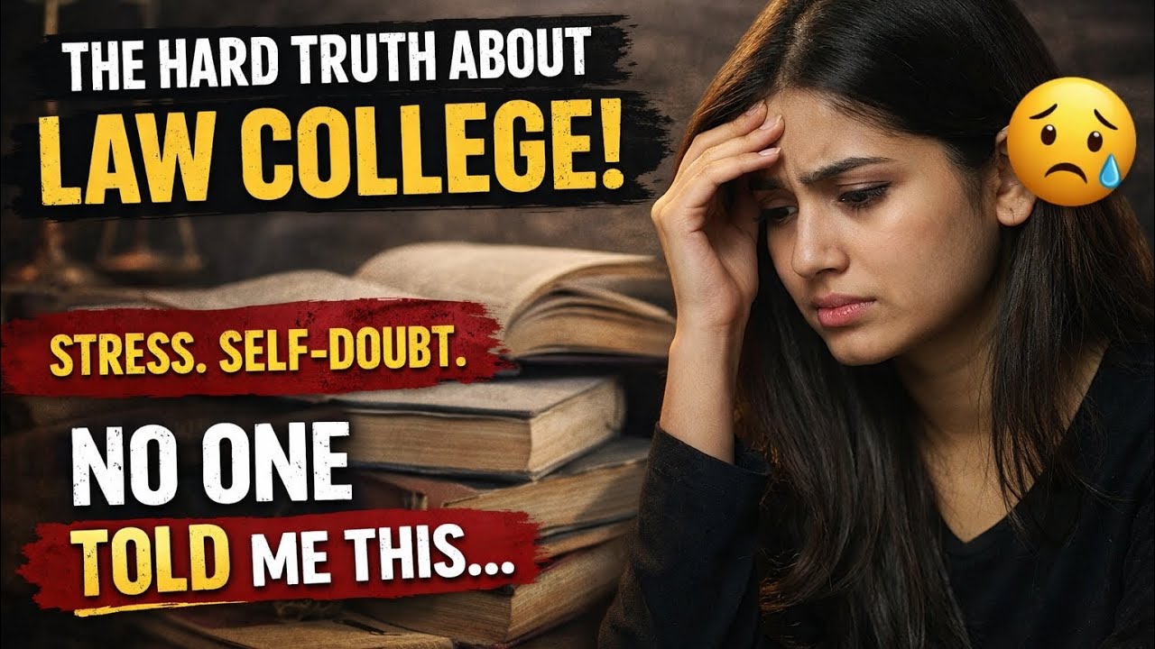 No One Tells You This About Law College | Reality of Law Student Life