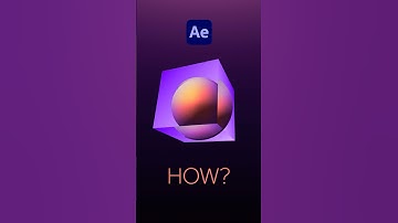 Refracting 3D Cube Animation in After Effects | Tutorial