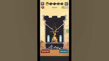 how to loot  pin pull hero rescue level 1