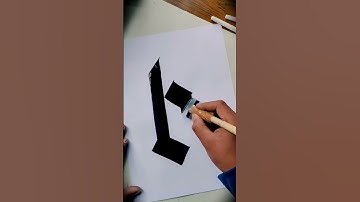 Letter "b" in Gothic Calligraphy 🔥🔥#calligraphy #art #tutorial #viral #shorts