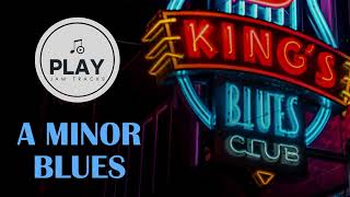 A minor Blues Guitar Backing - BB King Style chords