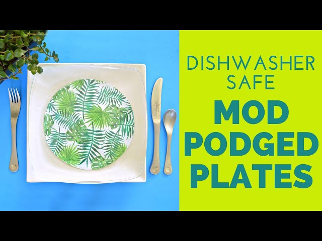 Dishwasher Safe Mod Podge Mugs and Wine Glasses 