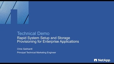 System Set-Up and Provisioning of AFF systems with ONTAP 9