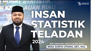 INSAN STATISTIK TELADAN | RESA SURYA UTAMA, SST., M.E. | BPS PROVINSI KEPULAUAN RIAU
