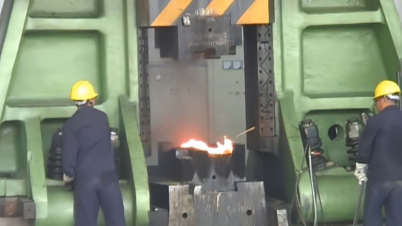 200KJ CNC hydraulic die hammer forging blade