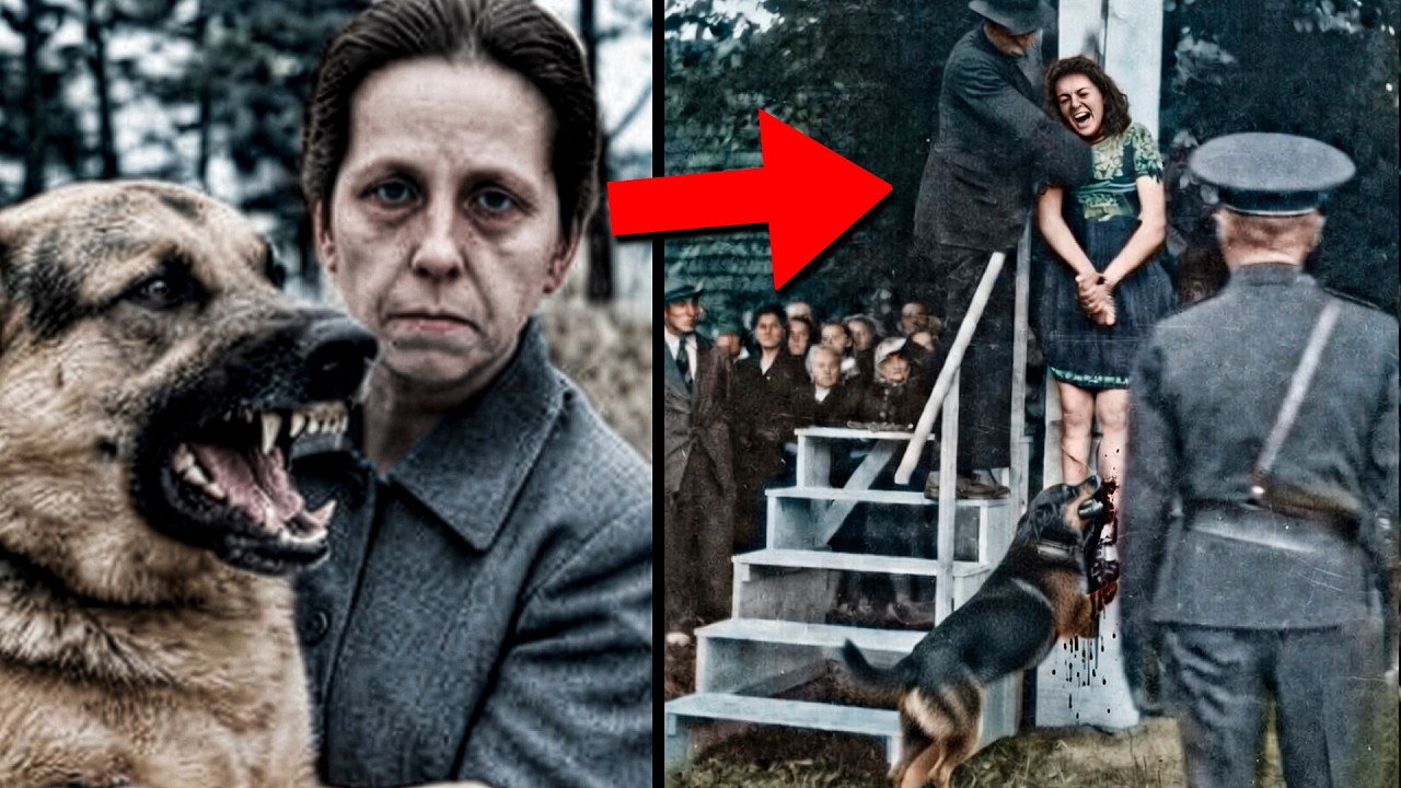 A NAZ1ST4 dos CÃES CHOROU na Forca – mas NINGUÉM teve pena de JOHANNA BORMANN