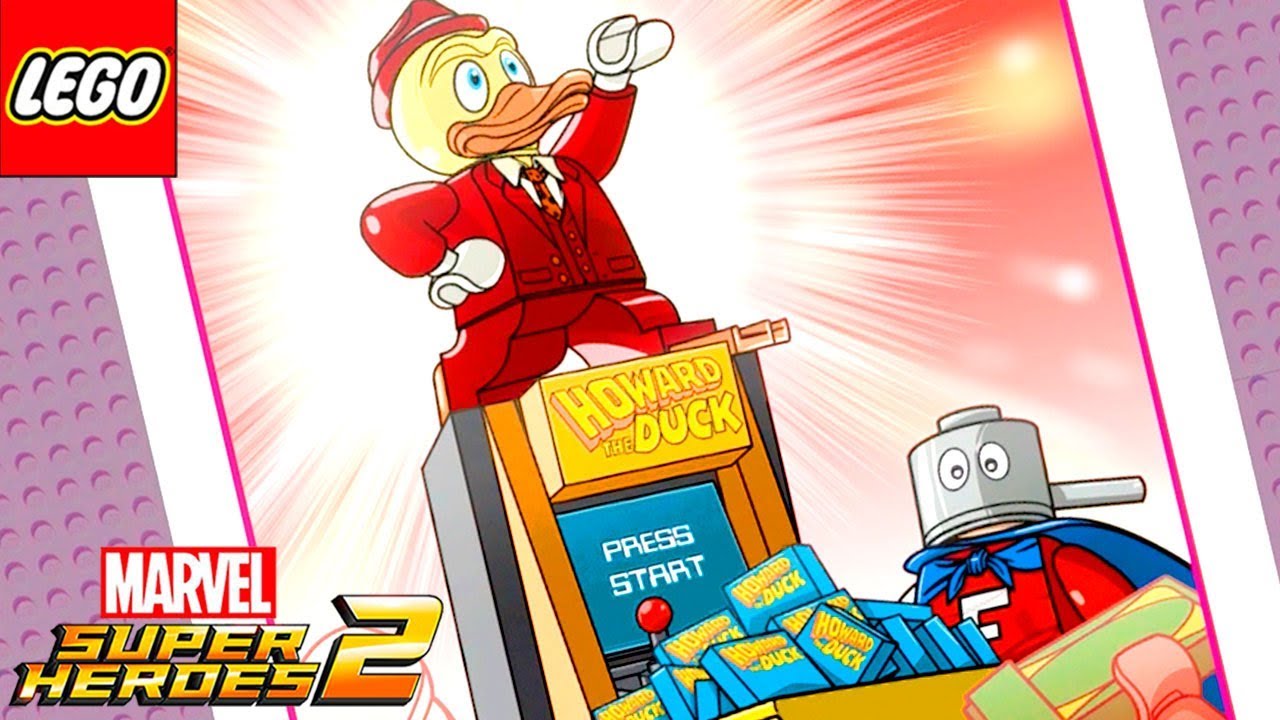 O JOGO DO HOWARD O PATO - MISSÃO BÔNUS GWENPOOL no LEGO Marvel
