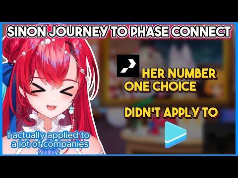 Sinon shares how she applied to Phase Connect, her dream company 😍| Sinon Sinfonia Clips #phaseclips
