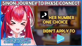 Sinon shares how she applied to Phase Connect, her dream company 😍| Sinon Sinfonia Clips #phaseclips