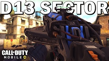 WORLDS FIRST D13 SECTOR ONLY NUKE IN COD MOBILE | NEW D13 Sector Secondary Disc Launcher Gameplay