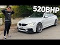 BMW M4 GETS 520BHP STAGE 2 PLUS DECATS! (INSANE)