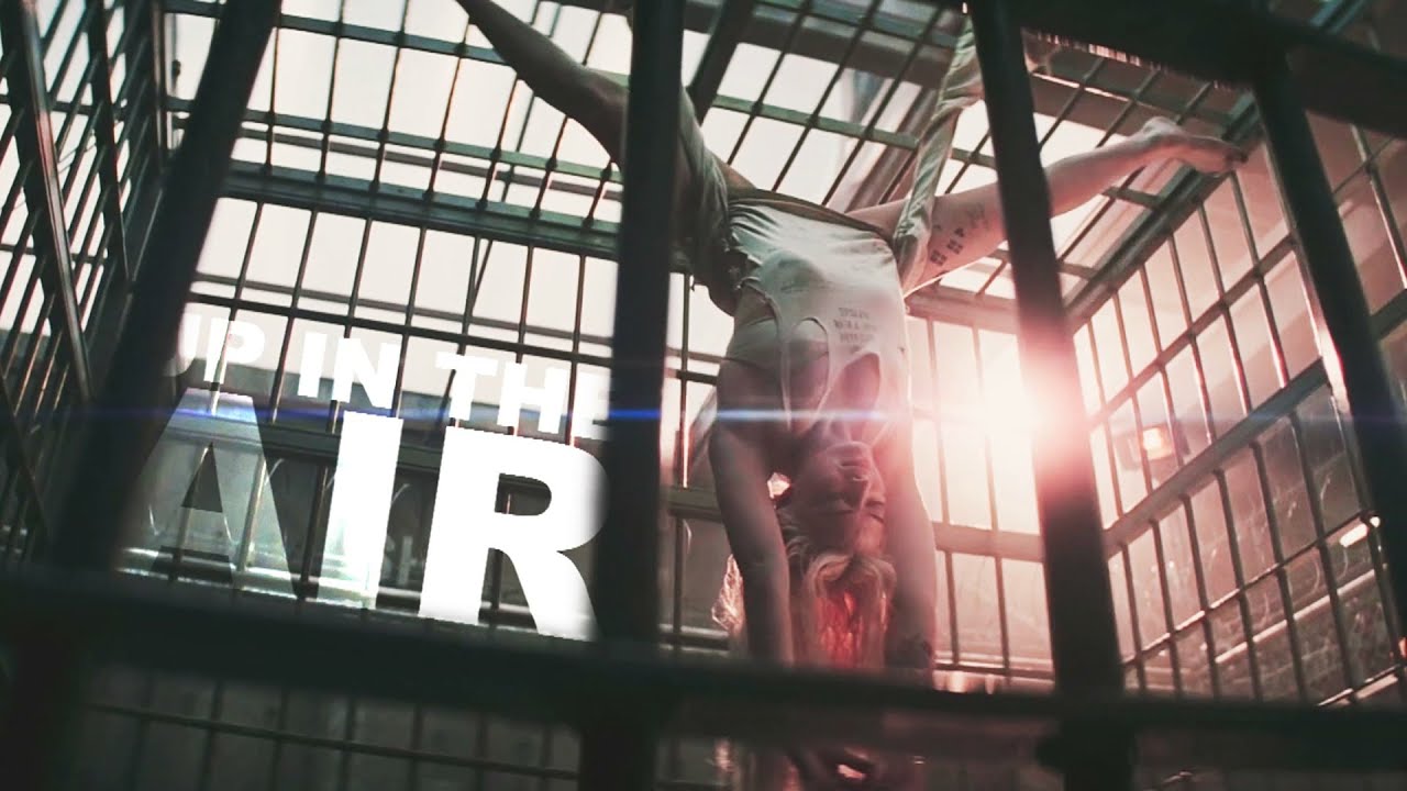 up in the air. (+elvenqueen)