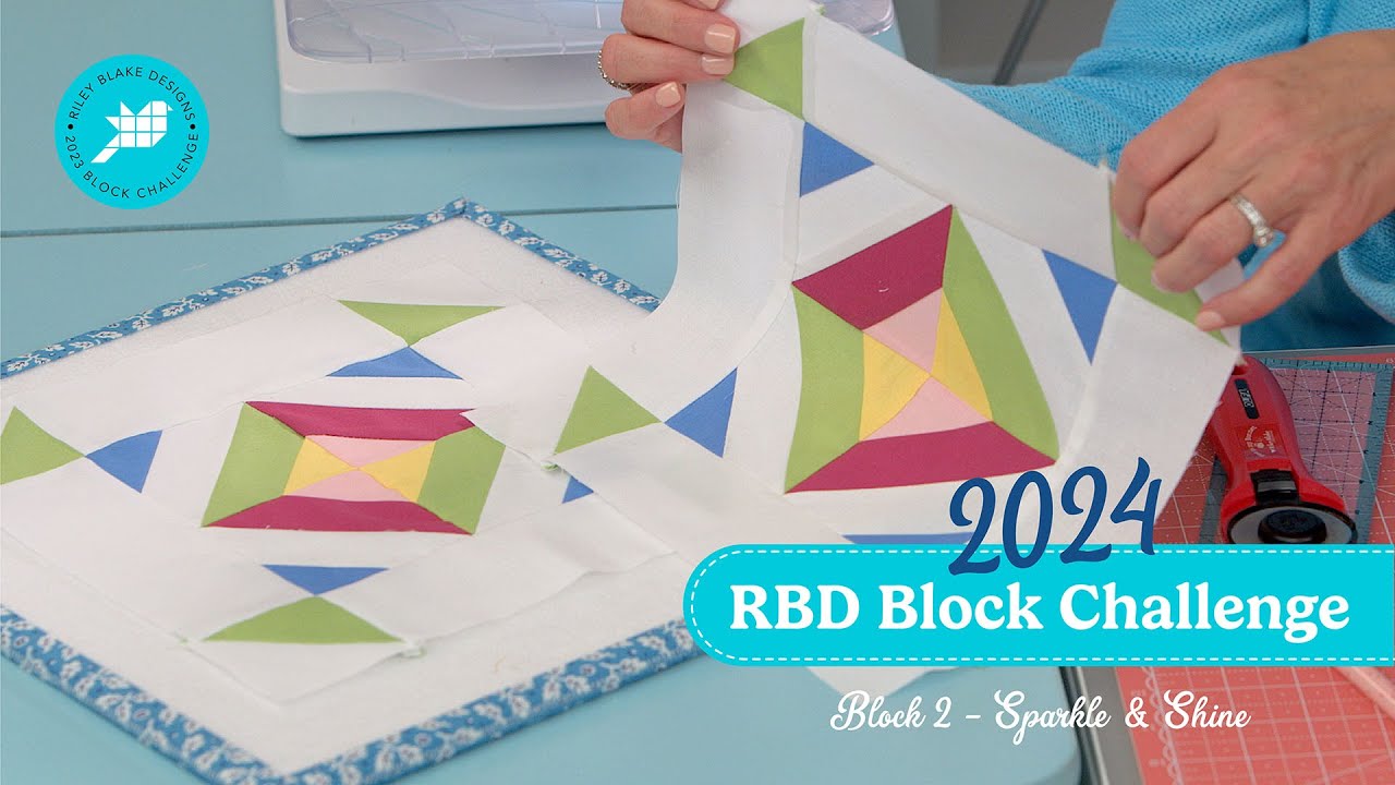 Introducing the 2022 Riley Blake Quilt Block Challenge - Diary of