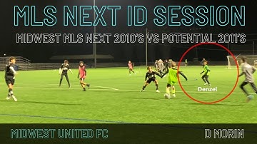 MLS NEXT ID Session 2023 | Midwest United FC | Denzel Morin 11 years old